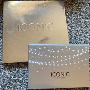 Iconic London bundle - eyeshadow palette, face palette and illuminator